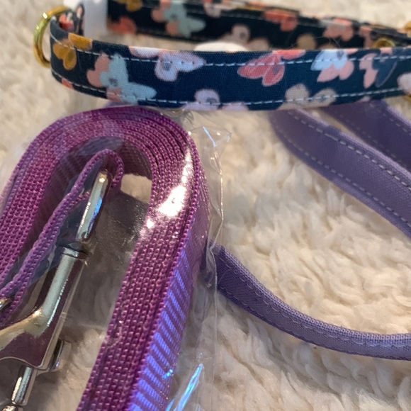 Dog cat collar and leash - Picture 7 of 7